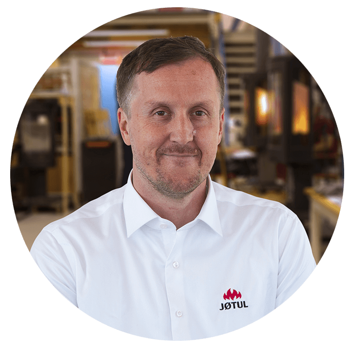 Espen Auensen, kierownik ds. badań i rozwoju w Jøtul