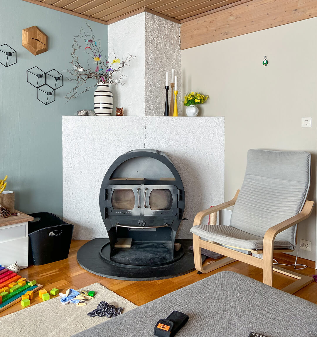 Stary kominek przed zmianami